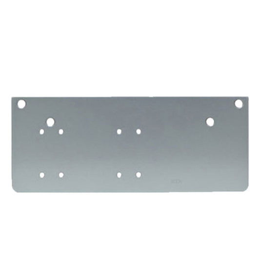Drop Plate for Parallel Arm Mounted Heavy Duty Door Closer, Choose Finish