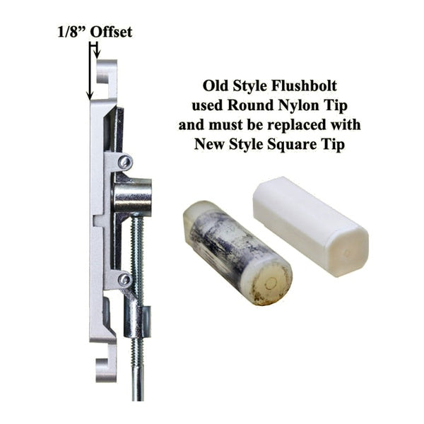 Flush Bolt 15 inch,1/8bs Commercial Doors Hardware- Aluminum - Flush Bolt 15 inch,1/8bs Commercial Doors Hardware- Aluminum