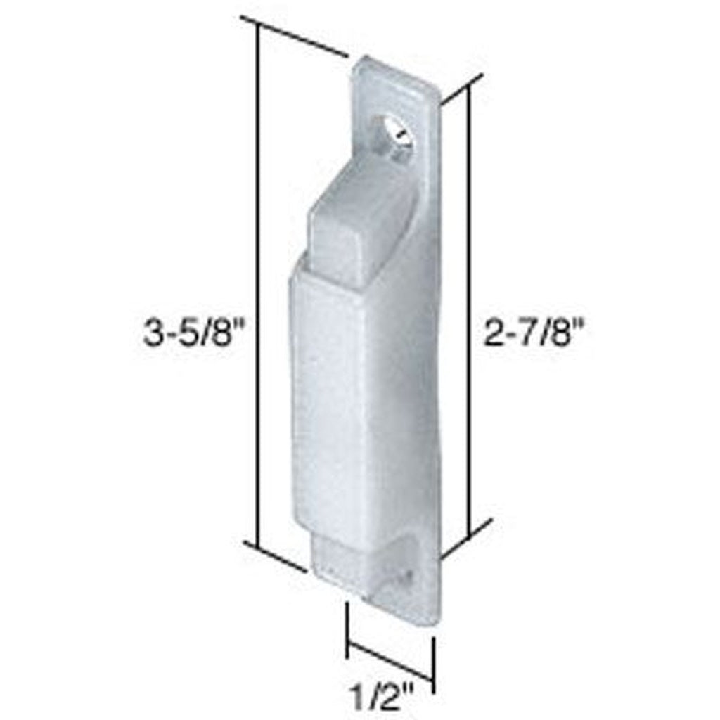 Latch and Pull - Vinyl and Aluminum Sash Hardware, Plastic - White - Latch and Pull - Vinyl and Aluminum Sash Hardware, Plastic - White