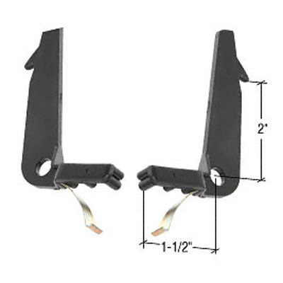 Latch - Vinyl and Aluminum Sash Hardware, Plastic - Black - Latch - Vinyl and Aluminum Sash Hardware, Plastic - Black