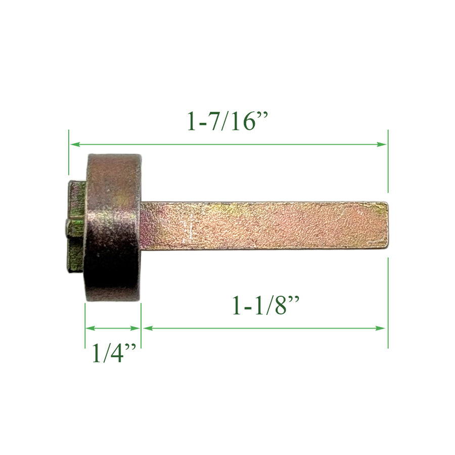 Custom Tail Piece Actuator for Multipoint Lock Gear - Custom Tail Piece Actuator for Multipoint Lock Gear