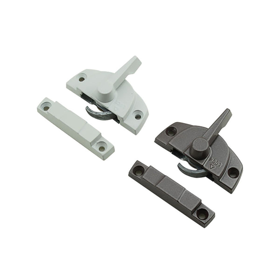 Sash / Cam Lock - Vinyl and Aluminum Sash Hardware, Die-cast - Choose Color - Sash / Cam Lock - Vinyl and Aluminum Sash Hardware, Die-cast - Choose Color