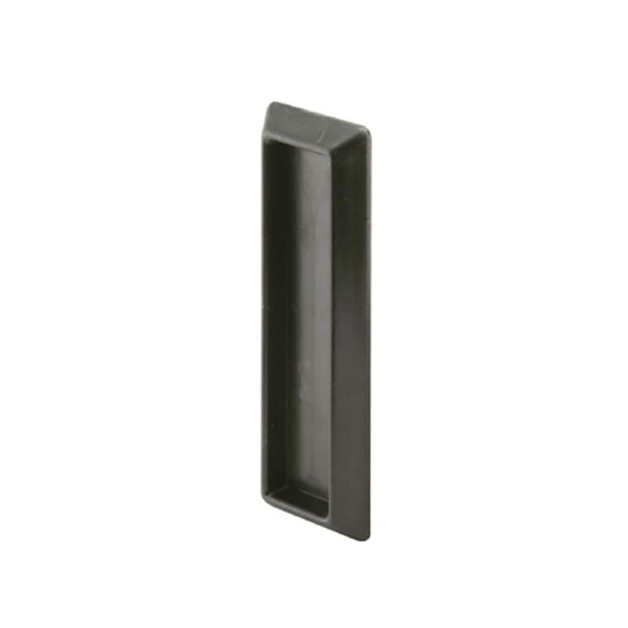 Pass-Thru Finger Pull - Vinyl Window Tilt Latch Hardware, Plastic - Black - Pass-Thru Finger Pull - Vinyl Window Tilt Latch Hardware, Plastic - Black
