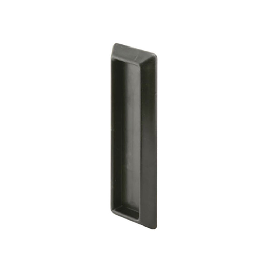Pass-Thru Finger Pull - Vinyl Window Tilt Latch Hardware, Plastic - Black - Pass-Thru Finger Pull - Vinyl Window Tilt Latch Hardware, Plastic - Black