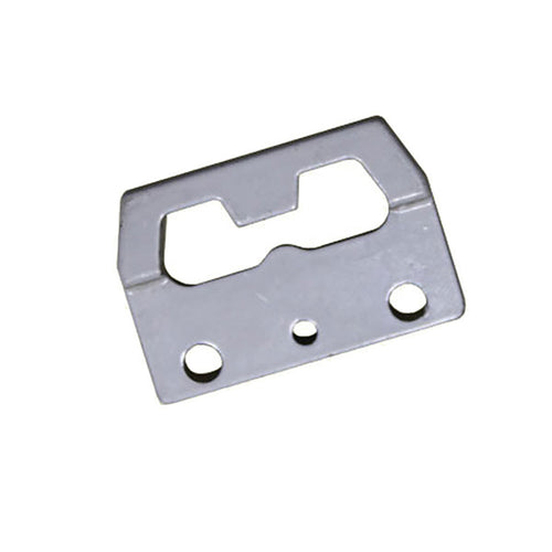 Keeper for Sash Lock, 1 Inch C-C - Brown - Keeper for Sash Lock, 1 Inch C-C - Brown