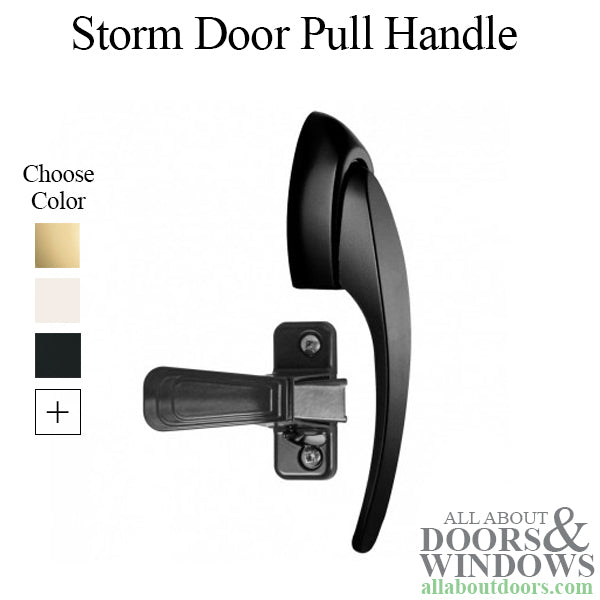 Ideal Compact Storm Door Pull Handle for 1.25 Inch Doors - Ideal Compact Storm Door Pull Handle for 1.25 Inch Doors
