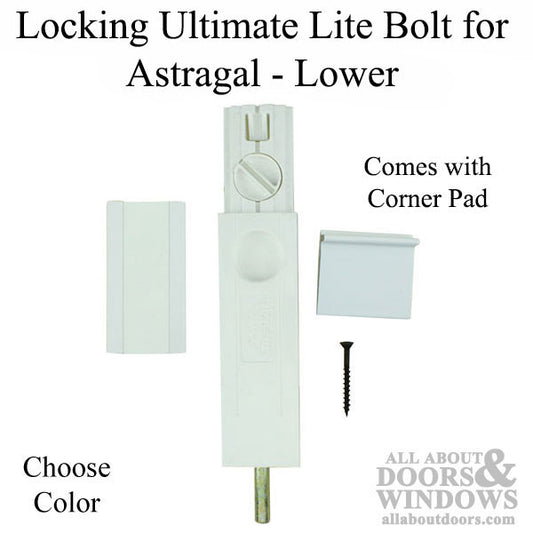 Locking Ultimate Lite Bolt for Astragal - Lower