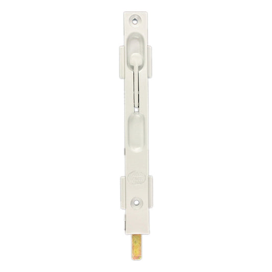 Flip Lever Mortise Flush Bolt for Aluminum T-Astragal  - White