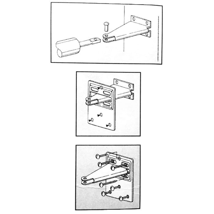Storm Door Bracket and Jamb Saver - Storm Door Bracket and Jamb Saver