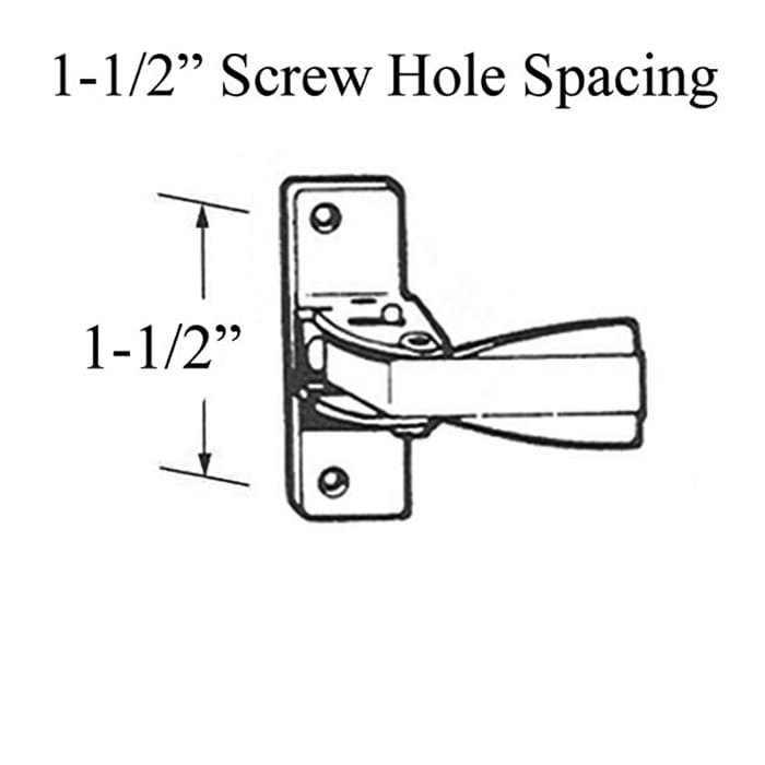 Storm Door Inside Handle Only 1.5 Inch Hole Center - Storm Door Inside Handle Only 1.5 Inch Hole Center