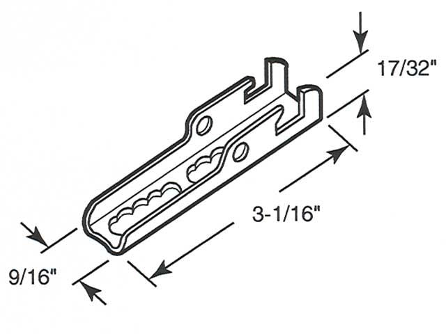 Storm Door Closer Bracket - Storm Door Closer Bracket