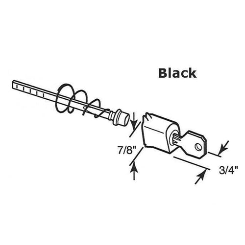 Screen Door Keyed Push Button Latch - Screen Door Keyed Push Button Latch