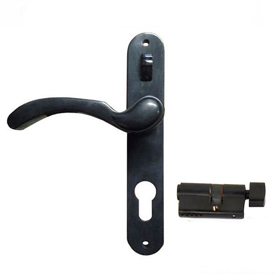Andersen EMCO Storm Door Handleset with Lock Bar Slide Button- Choose Color