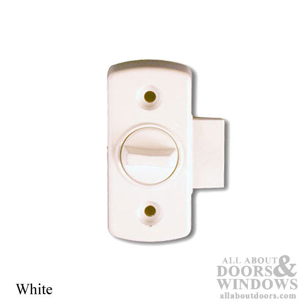 Inside Storm Door Deadbolt 0.25 Inch Offset 0.5 Inch Throw 1.75 Inch Hole Spacing - Inside Storm Door Deadbolt 0.25 Inch Offset 0.5 Inch Throw 1.75 Inch Hole Spacing