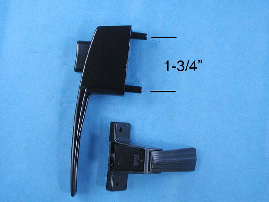 Screen Door Push Button Latch 1.75 Inch Screw Hole Spacing - Screen Door Push Button Latch 1.75 Inch Screw Hole Spacing
