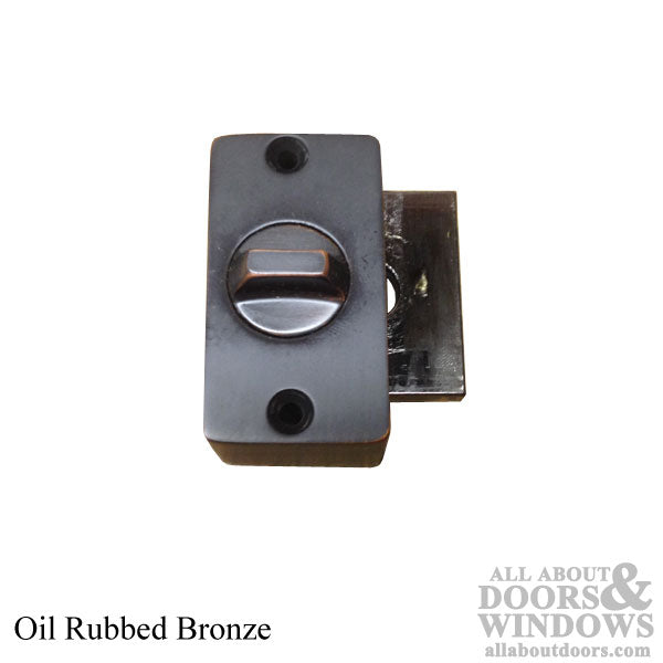 Inside Storm Door Deadbolt 0.75 Inch Offset 1.75 Inch Hole Spacing - Inside Storm Door Deadbolt 0.75 Inch Offset 1.75 Inch Hole Spacing
