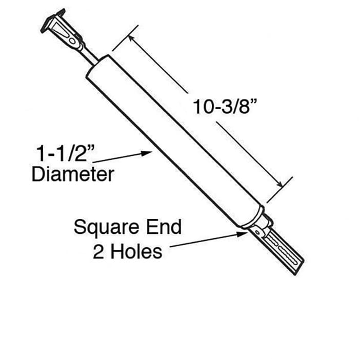 Heavy Duty Storm Door Closer 1.5 Inch Diameter - Heavy Duty Storm Door Closer 1.5 Inch Diameter