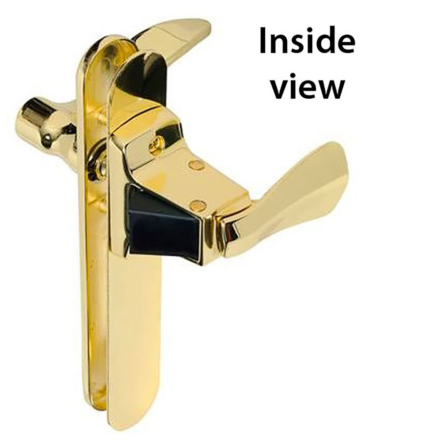 Storm Door Lever Handle Set Non Keyed No Deadbolt - Storm Door Lever Handle Set Non Keyed No Deadbolt