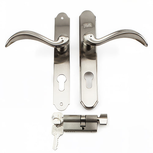 Pella Storm Door Handleset Single Key Thumbturn 305014 For Use With 2-Bolt Lock-Choose Color - Pella Storm Door Handleset Single Key Thumbturn 305014 For Use With 2-Bolt Lock-Choose Color