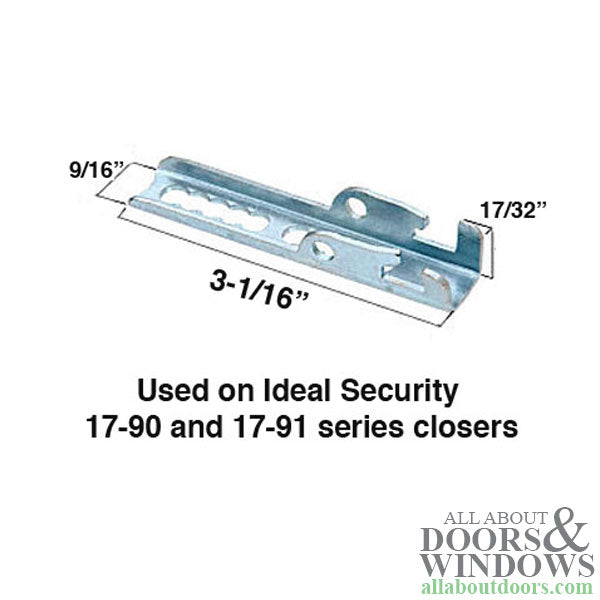 Storm Door Closer Bracket - Storm Door Closer Bracket
