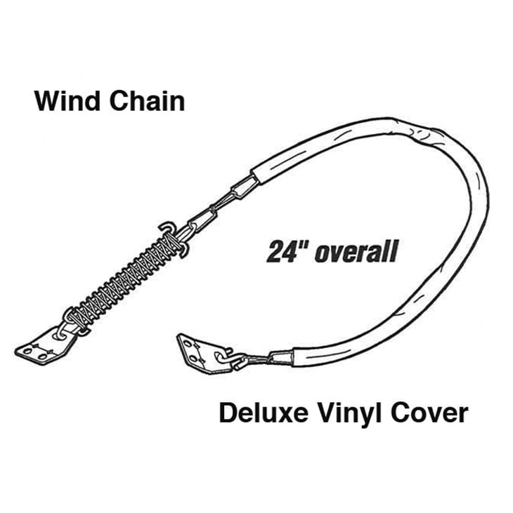 Deluxe Vinyl Cover Wind Chain - Deluxe Vinyl Cover Wind Chain