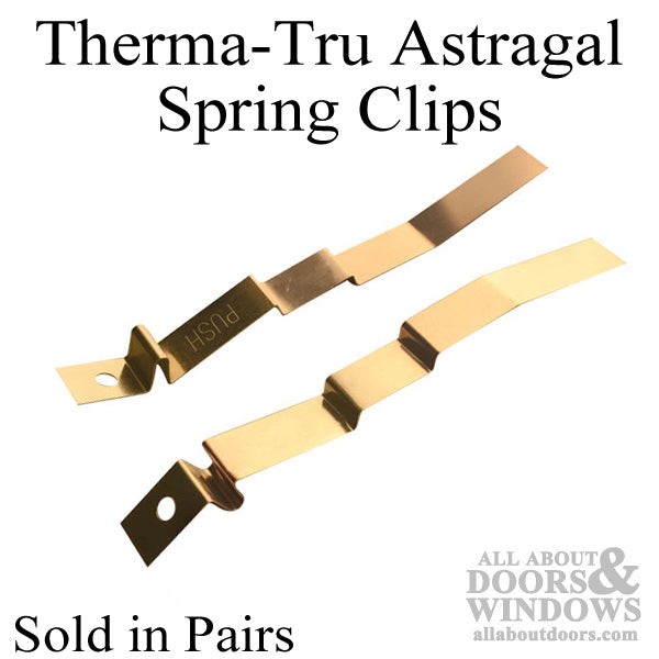 Therma-Tru Astragal Spring Clip - Therma-Tru Astragal Spring Clip