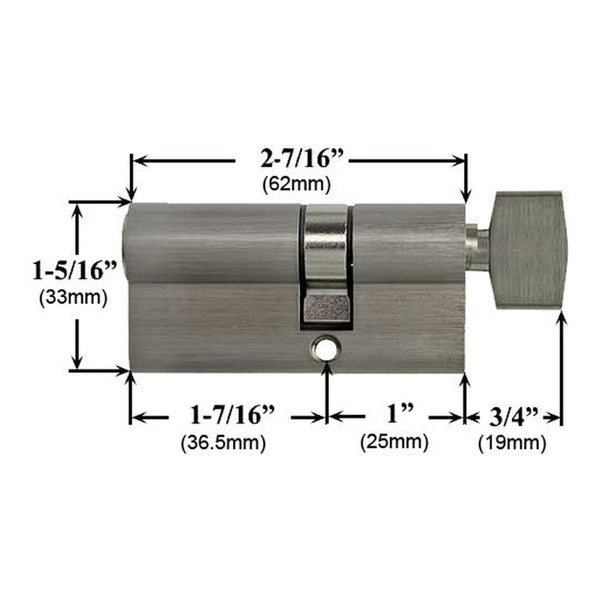 Pella 6000 Series Replacement Key Cylinder Schlage Keyway - Pella 6000 Series Replacement Key Cylinder Schlage Keyway