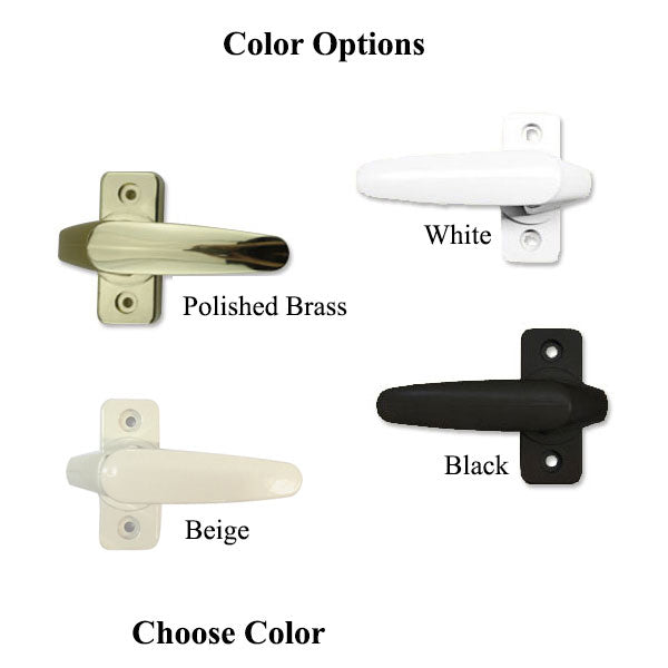 Storm Door Interior Duo Latch Handle for 0.313 Inch Spindle - Storm Door Interior Duo Latch Handle for 0.313 Inch Spindle