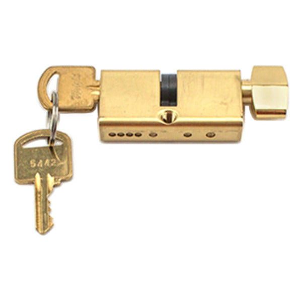 Wright 27/27 Mortise Lock Cylinder with Thumb Turn - Wright 27/27 Mortise Lock Cylinder with Thumb Turn