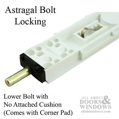 Locking Ultimate Lite Bolt for Astragal - Lower - Locking Ultimate Lite Bolt for Astragal - Lower