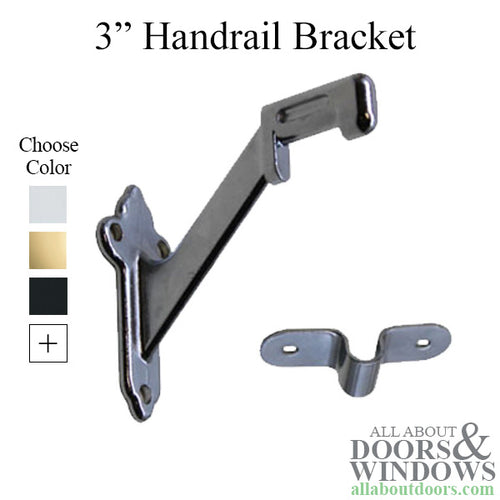 Handrail Bracket Zinc 3 inch Handrail Bracket - Handrail Bracket Zinc 3 inch Handrail Bracket