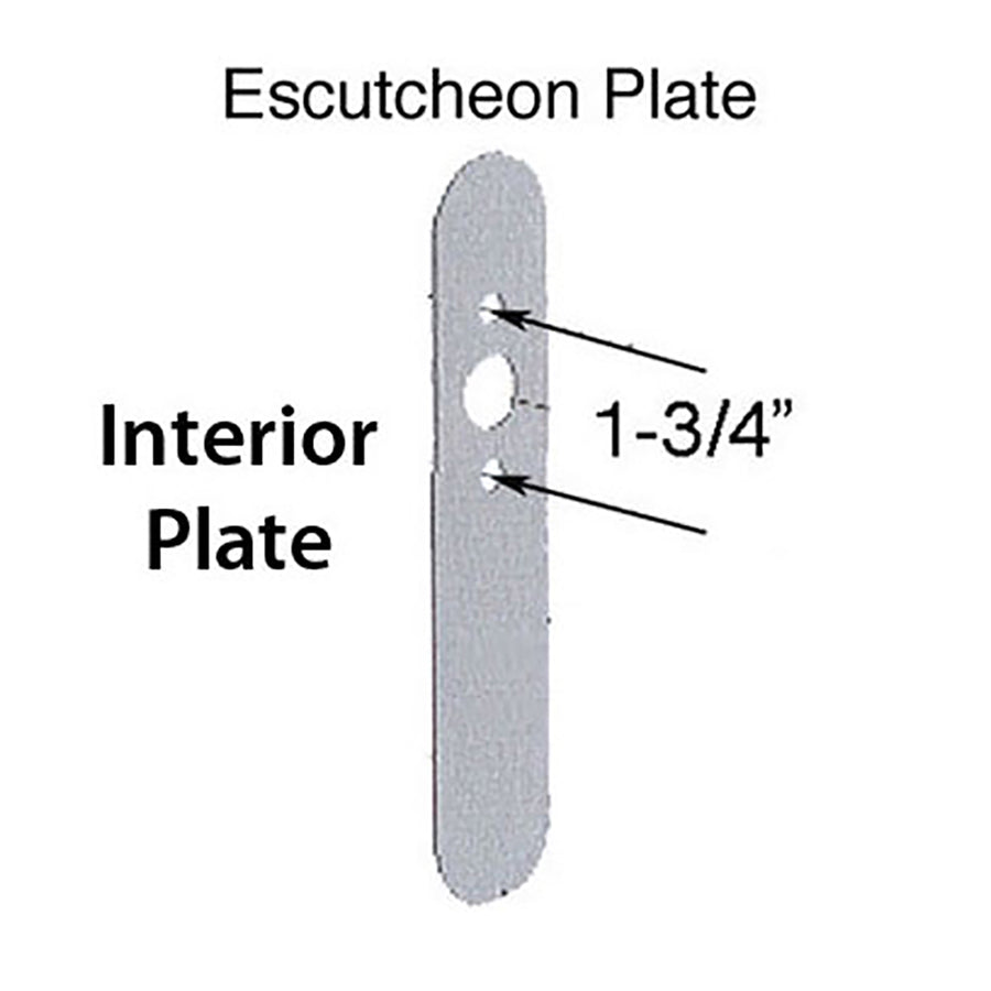 Storm Door Lever Handle Set Non Keyed No Deadbolt - Storm Door Lever Handle Set Non Keyed No Deadbolt