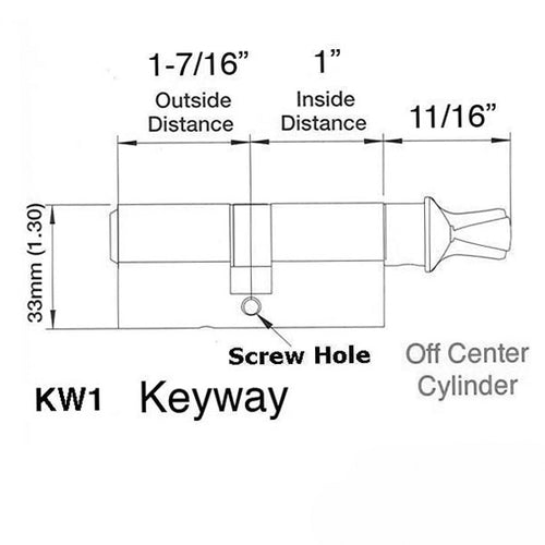 Pella Storm Door Handleset Single Key Thumbturn 305014 For Use With 2-Bolt Lock-Choose Color - Pella Storm Door Handleset Single Key Thumbturn 305014 For Use With 2-Bolt Lock-Choose Color