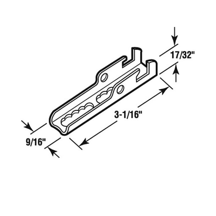 Storm Door Closer Bracket - Storm Door Closer Bracket