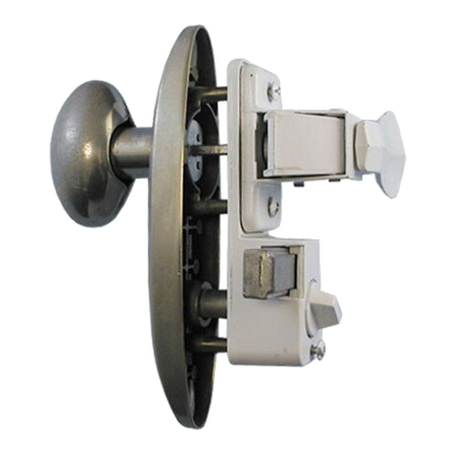 Storm Door Surface Mount Handle Egg Shaped Style Knob with Keyed Deadbolt - Storm Door Surface Mount Handle Egg Shaped Style Knob with Keyed Deadbolt