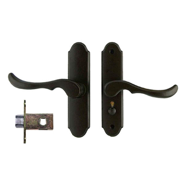 Mortise Lever, 1-3/16 Backset, Storm Door No Lock - Choose Color - Mortise Lever, 1-3/16 Backset, Storm Door No Lock - Choose Color