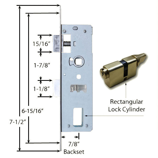 Andersen Emco Storm Door Handle Forever Full Lite Storm Door Handleset For 1.5 Inch Doors - Andersen Emco Storm Door Handle Forever Full Lite Storm Door Handleset For 1.5 Inch Doors