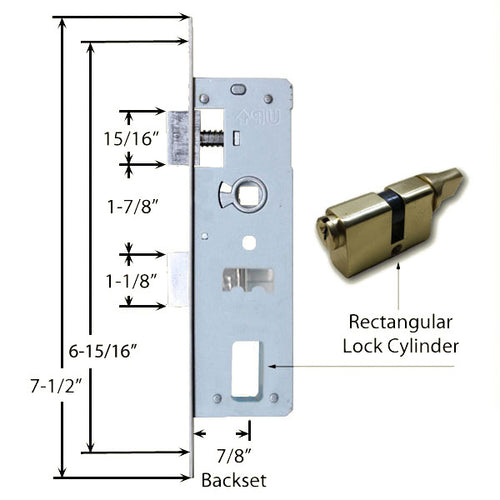 Andersen Emco Storm Door Handle Forever Full Lite Storm Door Handleset For 1.5 Inch Doors - Andersen Emco Storm Door Handle Forever Full Lite Storm Door Handleset For 1.5 Inch Doors