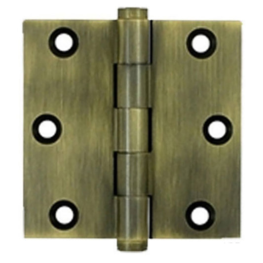Residential Door Hinges Square Corners Steel Pair
