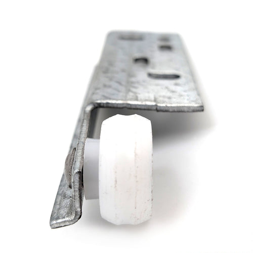 Concave Nylon Monorail Roller Assembly with Steel Bracket - 3/4 In Dia. - Concave Nylon Monorail Roller Assembly with Steel Bracket - 3/4 In Dia.