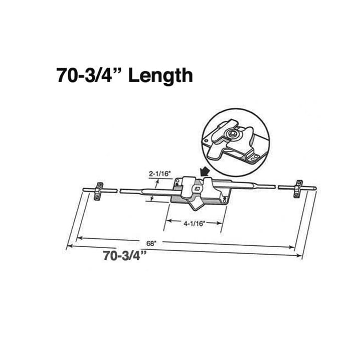 Rv camper com- partment Lock, 3-point - Rv camper com- partment Lock, 3-point