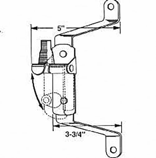 RV Door Bumper Catch 5