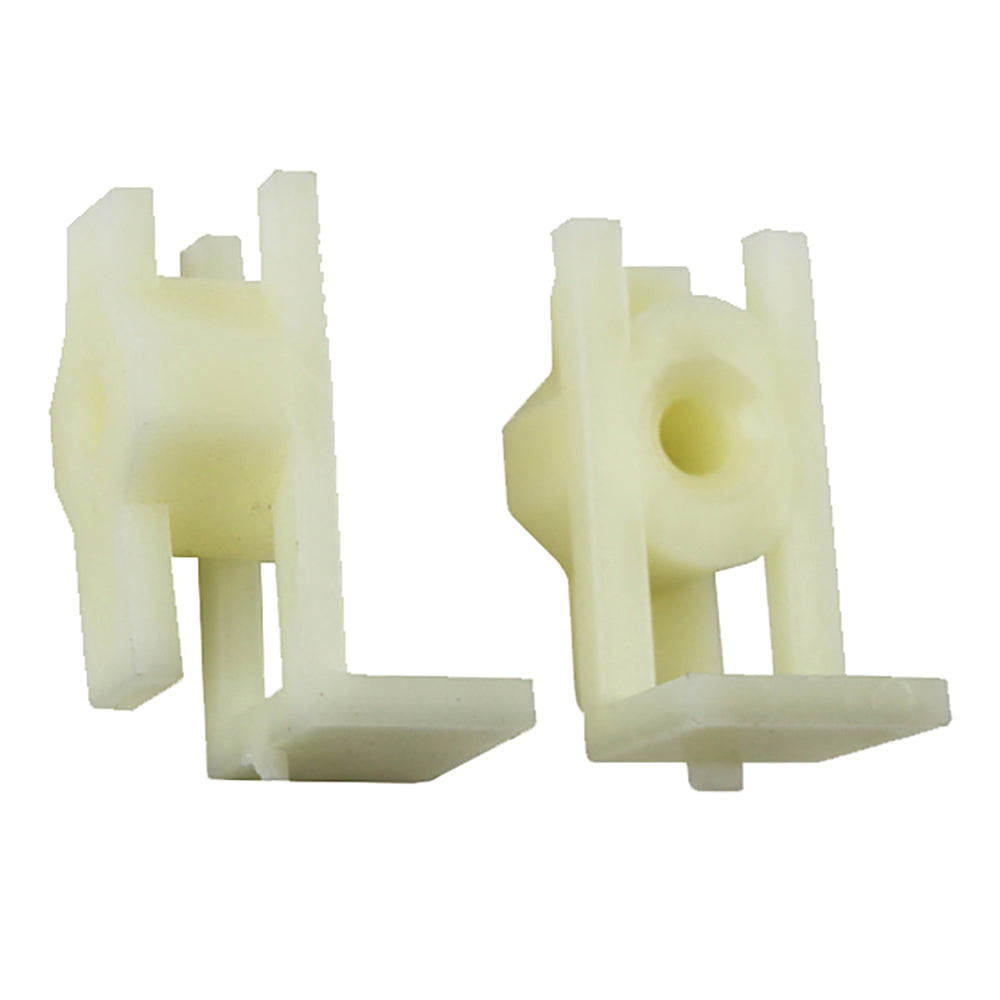 Guides, Sliding Door, White Plastic for Arrow Shed - Guides, Sliding Door, White Plastic for Arrow Shed