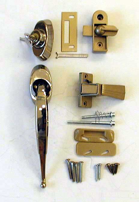 Storm Door Installation Kit with Elegant Lift Handle - Storm Door Installation Kit with Elegant Lift Handle