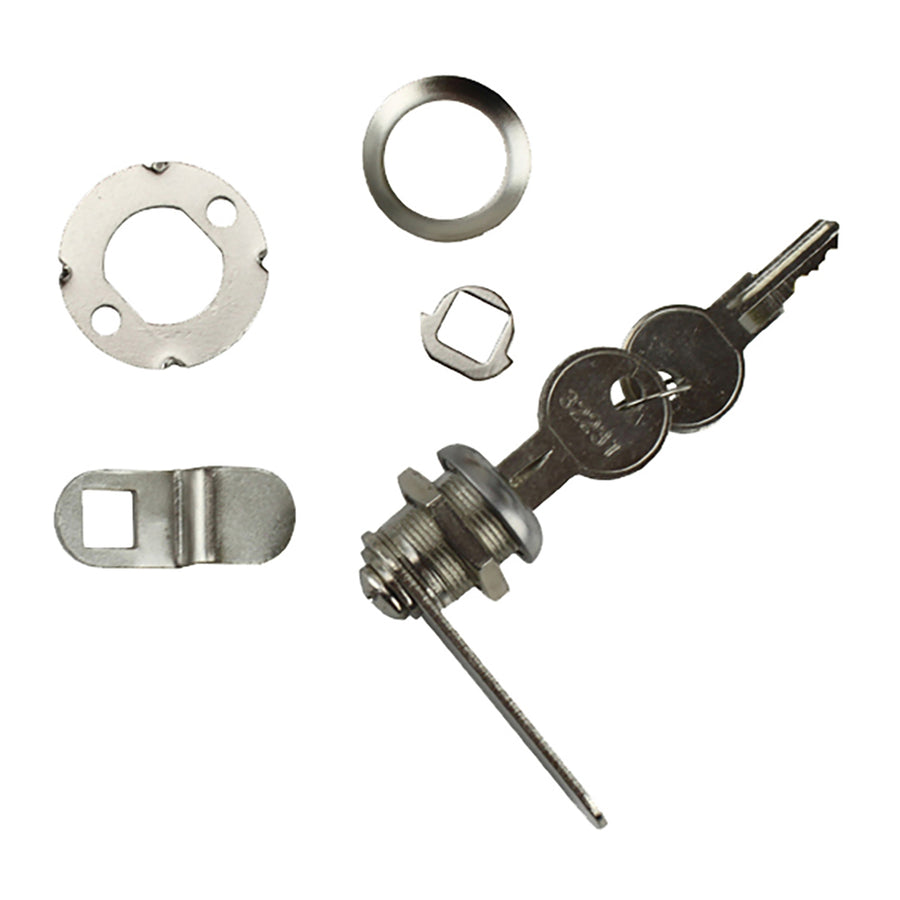 Keyed Cylinder Lock with 1/4 Inch Offset and 5/8 Inch Cylinder - Keyed Cylinder Lock with 1/4 Inch Offset and 5/8 Inch Cylinder