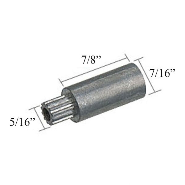 RV Window Crank Handle Extension 7/8