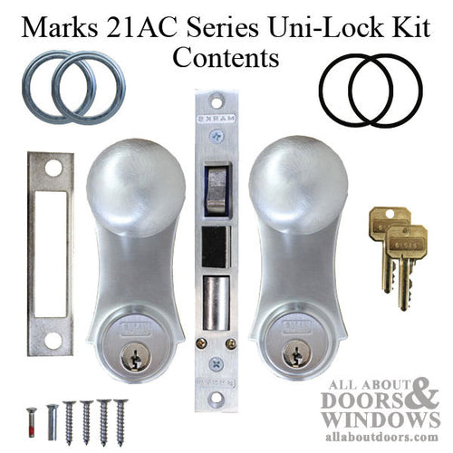 Marks Door Handle For Storm Doors Marks Series 21 Unilock Entrance Handle Set Left Hand Reverse Door Knob - Marks Door Handle For Storm Doors Marks Series 21 Unilock Entrance Handle Set Left Hand Reverse Door Knob