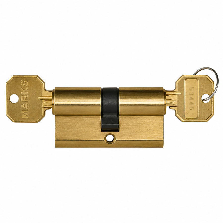 Marks Euro Slimline Keyed Profile Cylinder Kwikset Doubled Keyed Profile Cylinder - Marks Euro Slimline Keyed Profile Cylinder Kwikset Doubled Keyed Profile Cylinder