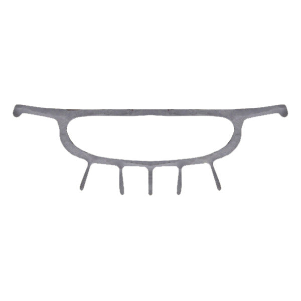 1 Inch Vinyl Slide In Door Bottom Threshold Insert - Gray - 1 Inch Vinyl Slide In Door Bottom Threshold Insert - Gray