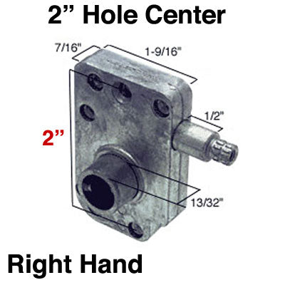 Operator for Awning or Jalousie Louver Torque 2 Inch Right Hand - Operator for Awning or Jalousie Louver Torque 2 Inch Right Hand